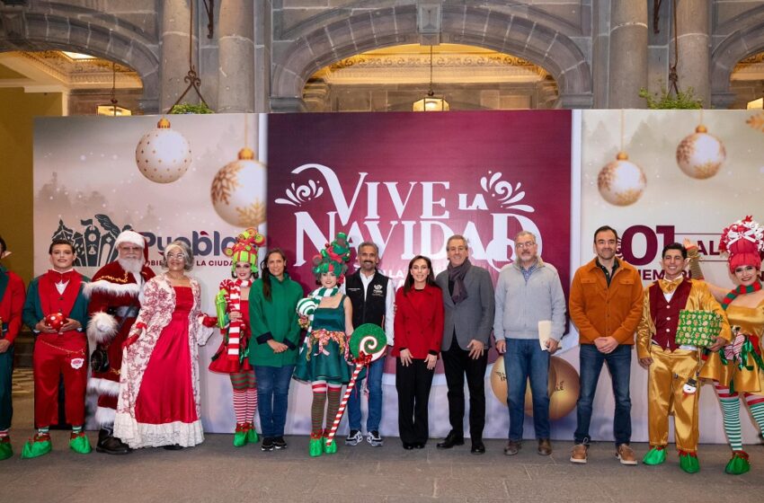  Presenta Gobierno de la Ciudad el actividades del Festival Vive la Navidad