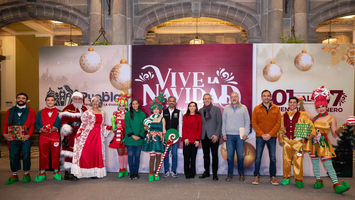 Presenta Gobierno de la Ciudad el actividades del Festival Vive la Navidad