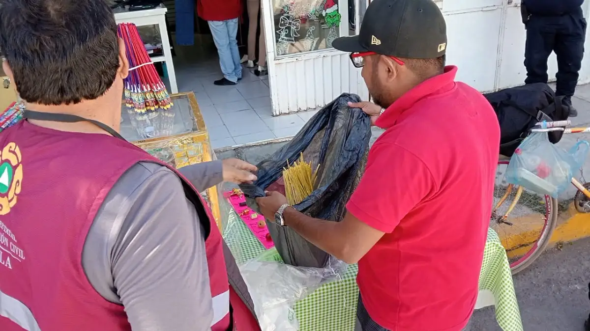 Protección Civil de Huejotzingo refuerza seguridad con operativos contra venta de pirotecnia