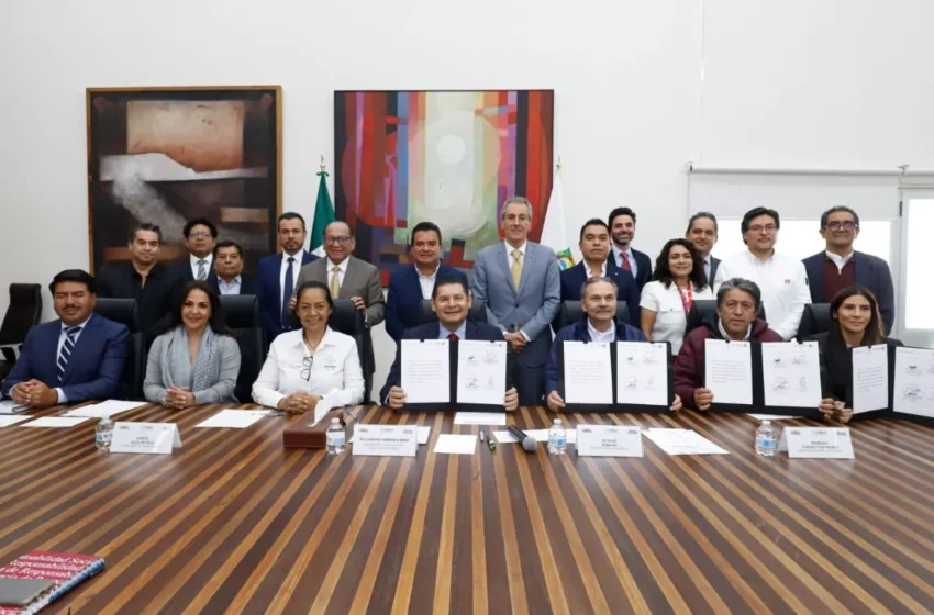  Puebla, de los primeros estados en firmar convenio para reactivación de vivienda