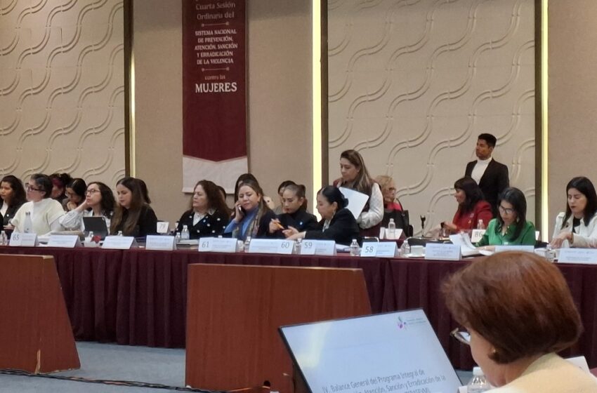  Puebla participa en Sistema Nacional contra la Violencia hacia las Mujeres