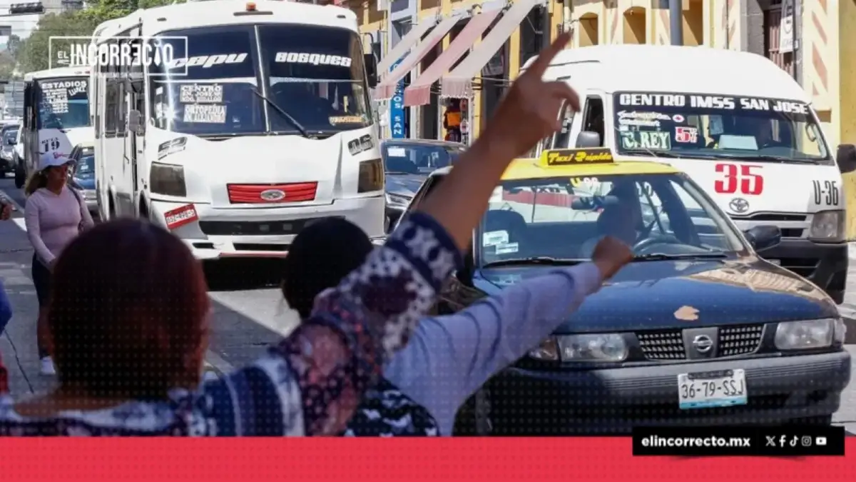 Transportistas amagan con paro de labores tras negarles incremento al pasaje