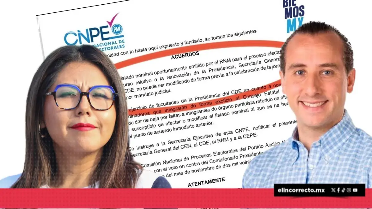 PAN niega depurar lista de Consejeros en Puebla para la renovación de la dirigencia