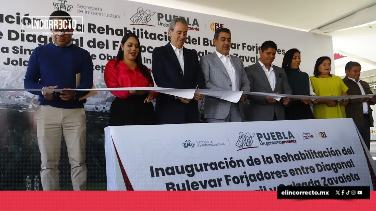 Rehabilitan Bulevar Forjadores con una inversión de 29.1 mdp