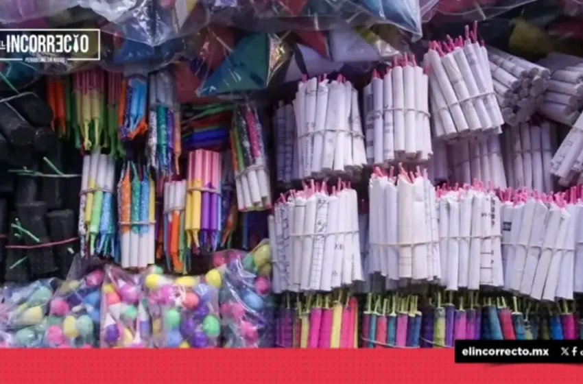  Detectan puntos ilegales de venta de pirotecnia en Puebla por fiestas decembrinas
