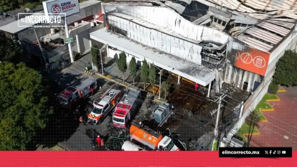 Indigente provocó el incendio en la Gran Bodega de Amalucan: SCC