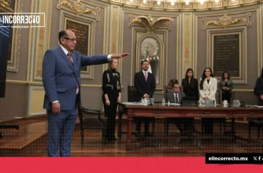  Samuel Aguilar asume cargo como diputado local en Puebla