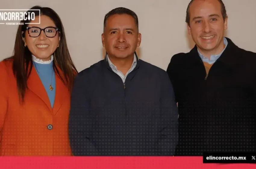  Edmundo Tlatehui se suma al equipo de Mario Riestra para liderar el PAN Puebla