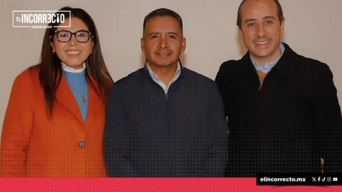 Edmundo Tlatehui se suma al equipo de Mario Riestra para liderar el PAN Puebla