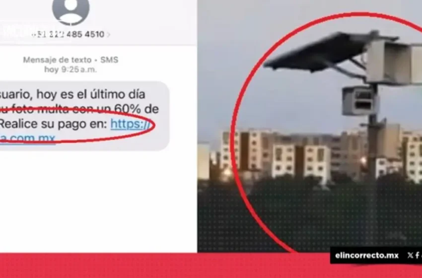  ¡CUIDADO, POBLANOS! Estafan con página falsa para pagar fotomultas (+VIDEO)