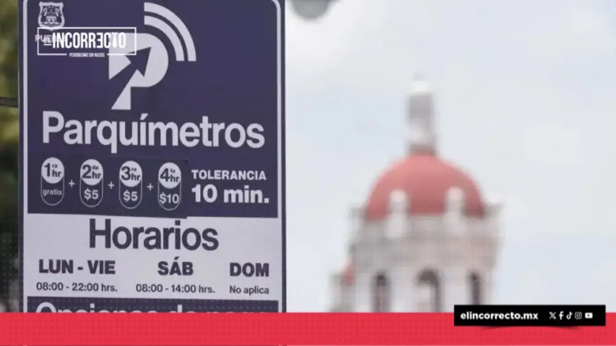 Parquímetros de Puebla serán financiados con multas en 2025