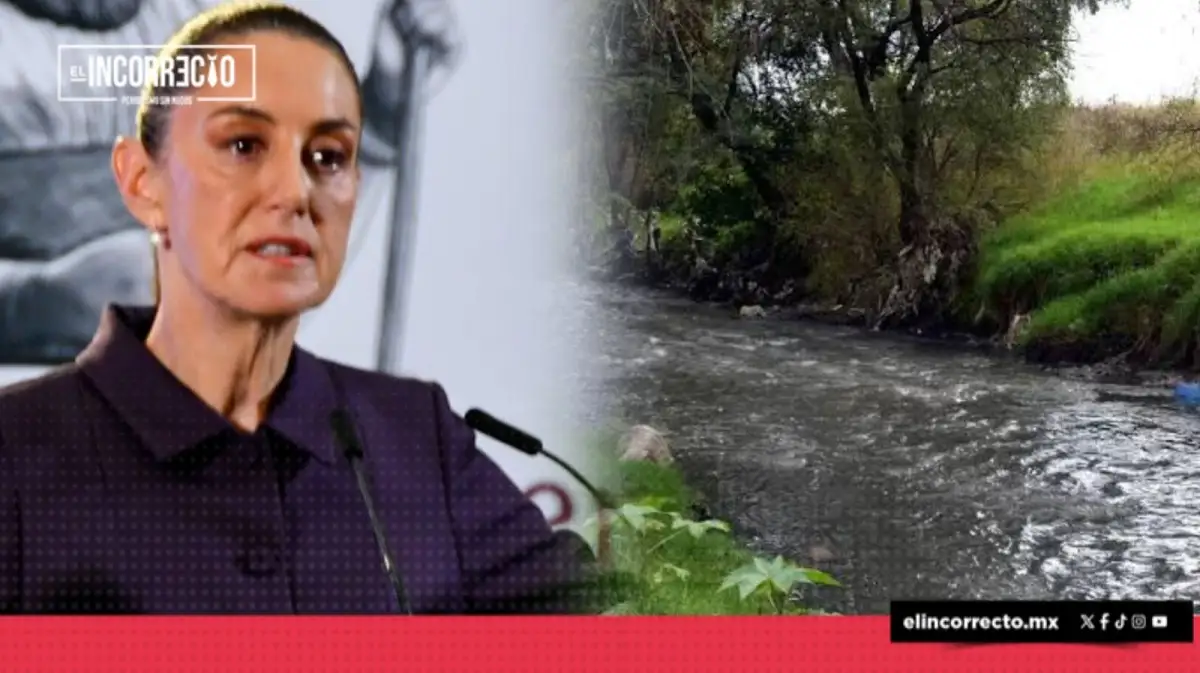 Claudia Sheinbaum advierte sanciones a empresas que contaminen el río Atoyac