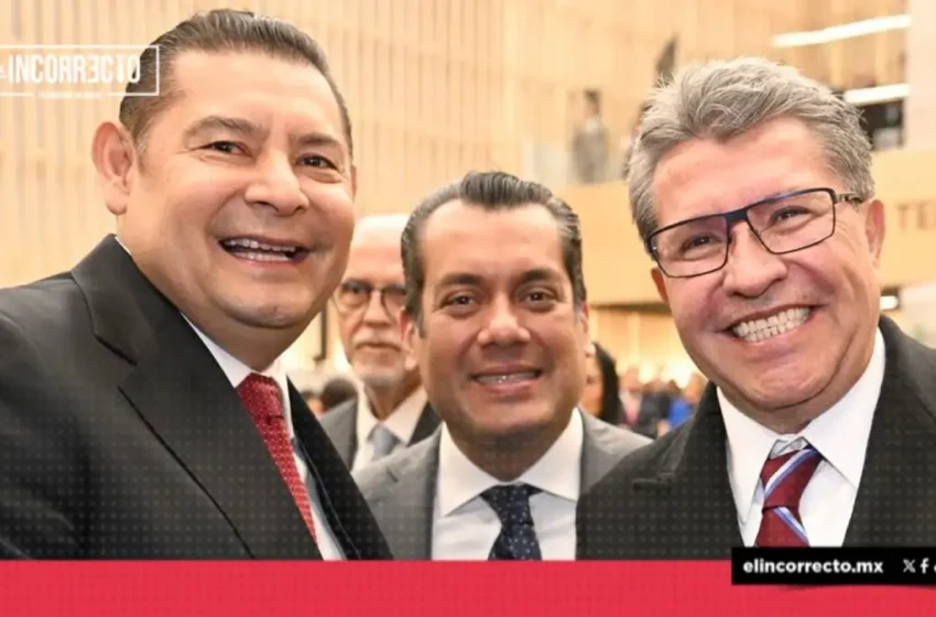  Líderes nacionales de Morena respaldan a Alejandro Armenta en su toma de protesta 