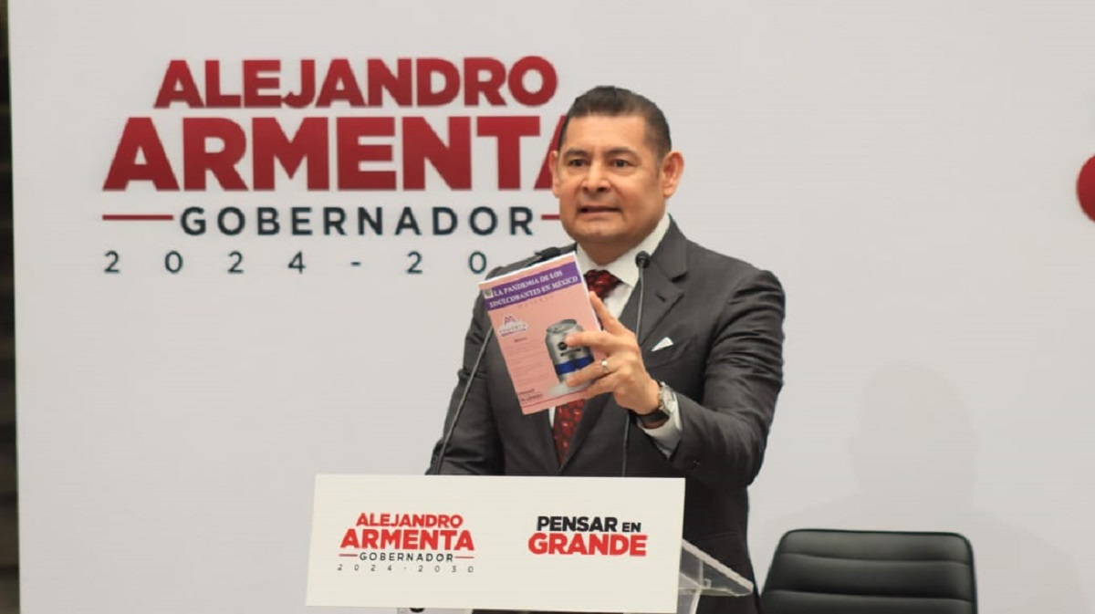 Lucha contra los edulcorantes, prioridad para la salud pública en Puebla Alejandro Armenta