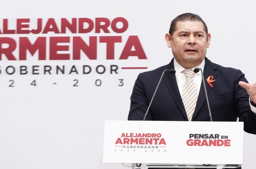  Así será la toma de protesta de Alejandro Armenta como gobernador de Puebla
