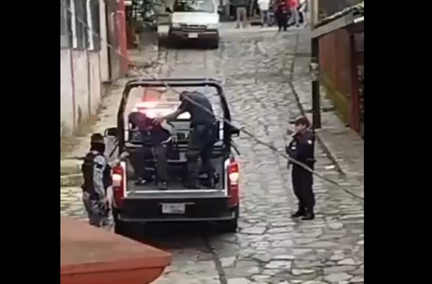  ¡Balas y caos en Cuetzalan! Balean a hermana de María Luisa Albores en intento de asalto a banco