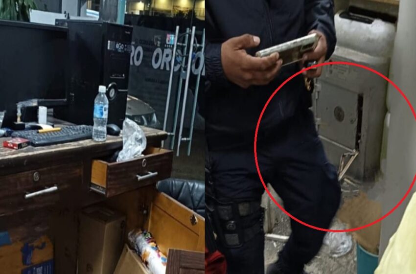 Robo «de película» en Puebla: Asaltantes perforan pared en baño para saquear terminal de autobuses ORO