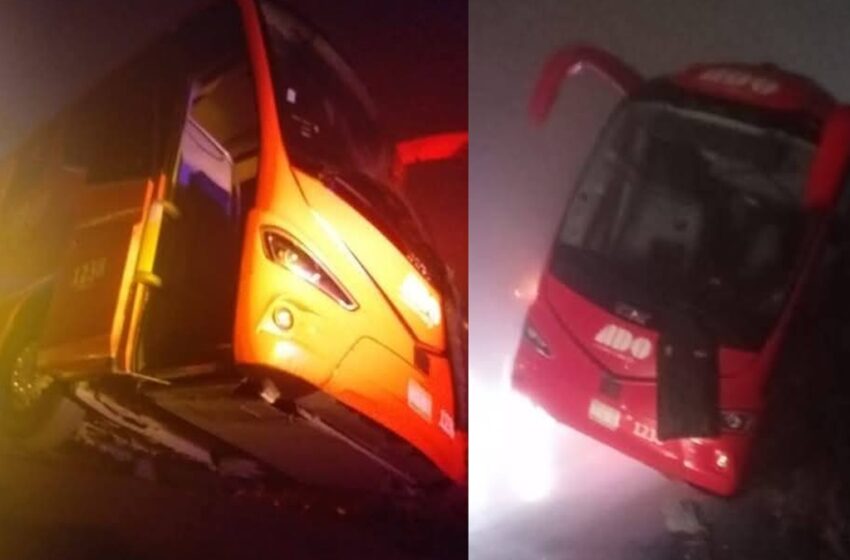  ¡Minutos de terror! Pasajeros de ADO viven pesadilla en la carretera Orizaba-Tehuacán; autobús estuvo a punto de caer a un barranco