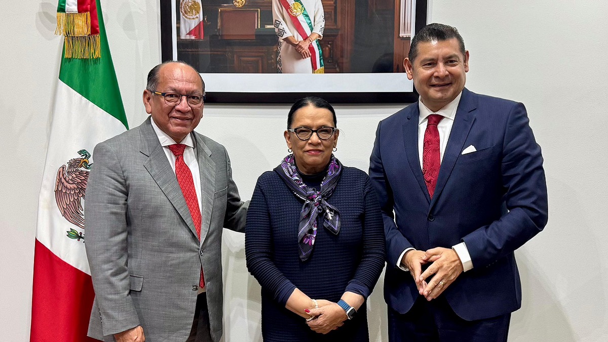 Armenta se reúne con secretaría de Gobernación para la construcción de Paz en Puebla 