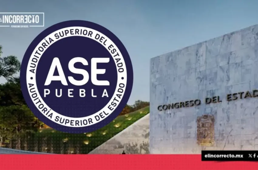  Congreso de Puebla lanzará convocatoria para nuevo titular de la ASE en febrero