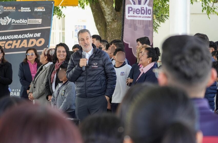  Fortalece Pepe Chedraui espacios educativos en la capital poblana