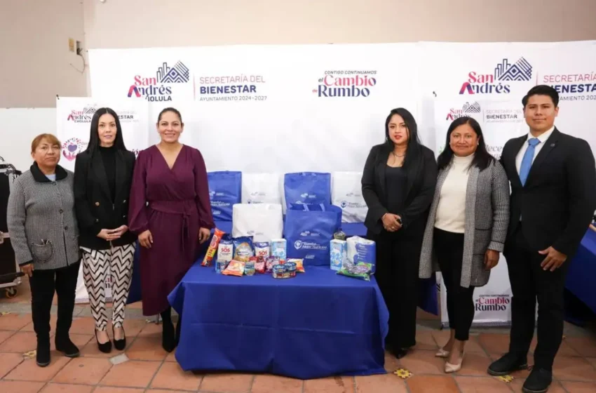  Impulsa Lupita Cuautle bienestar de familias sanandreseñas