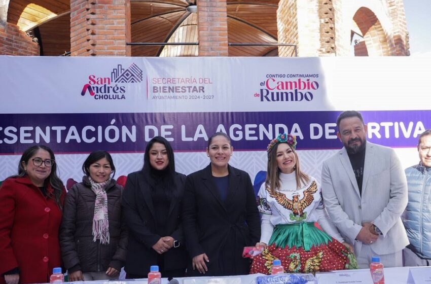  Impulsa Lupita Cuautle el deporte en San Andrés Cholula