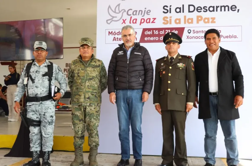  Inicia en Xonacatepec Campaña Nacional “Sí al desarme, sí a la paz”