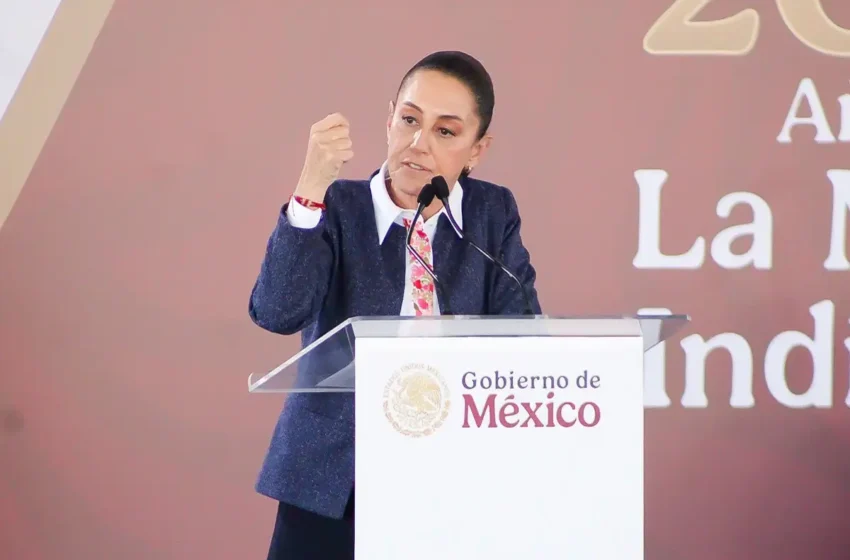  Promete Claudia Sheinbaum trabajar de la mano con Armenta: “es un buen hombre”