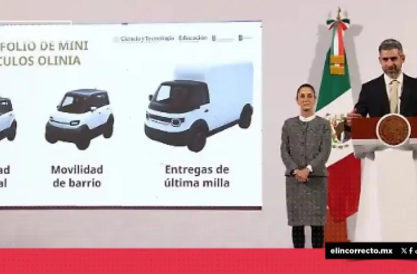  Puebla, posible sede para fabricar componentes de autos eléctricos Olinia