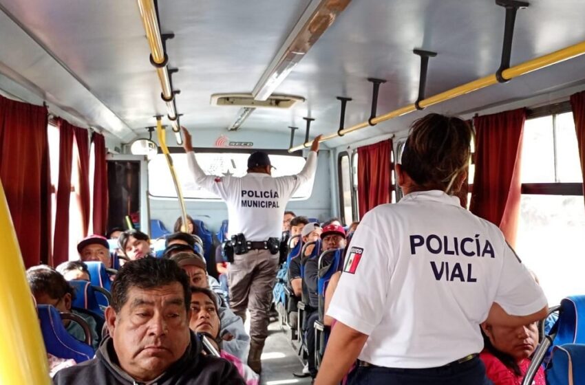  San Pedro Cholula reporta saldo blanco durante celebraciones decembrinas