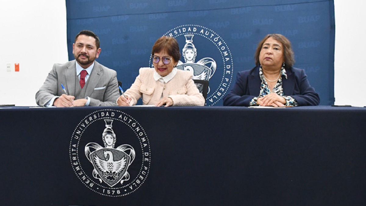 Signan convenio la BUAP y la Secretaría de Seguridad Ciudadana del Ayuntamiento de Puebla