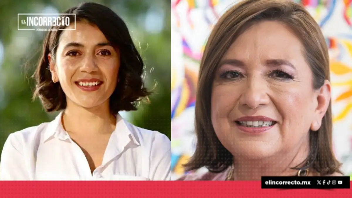 Tunde Vianey García a Xóchitl Gálvez en debate con Azucena Uresti