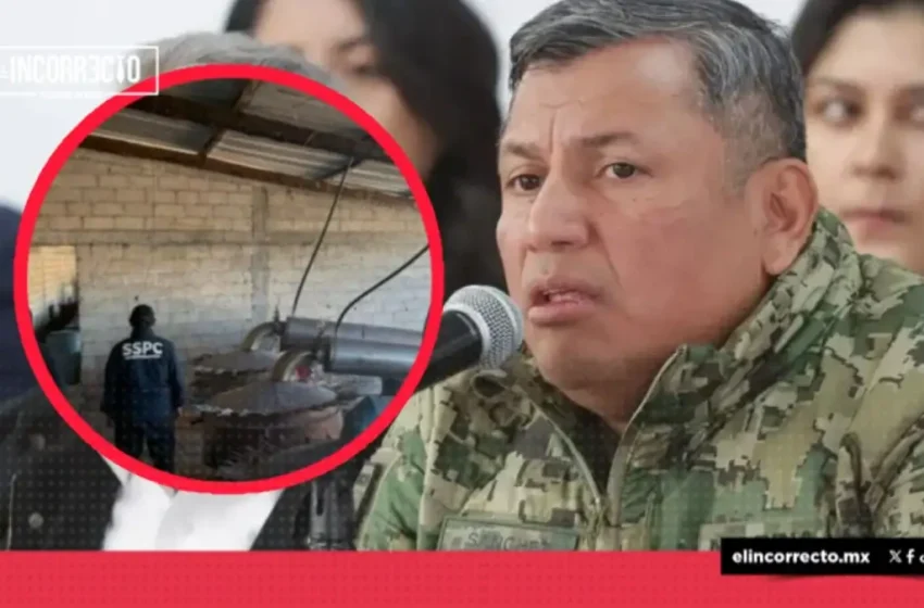  ¿Más narcolaboratorios en Puebla? Esto dijo el secretario de Seguridad Pública