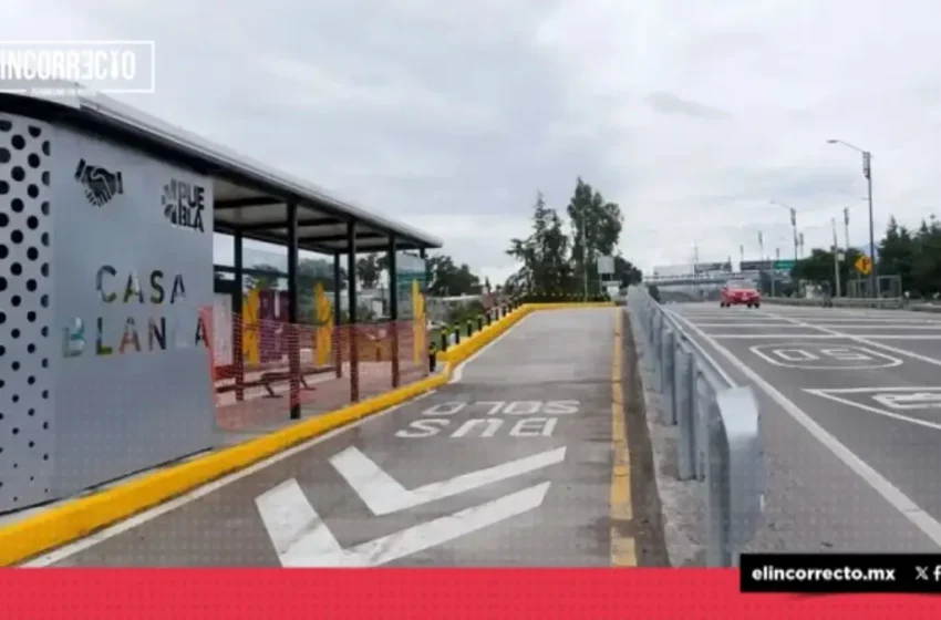  Por inseguridad en Cuautlancingo, policías vigilarán paraderos de la Línea 4 de RUTA