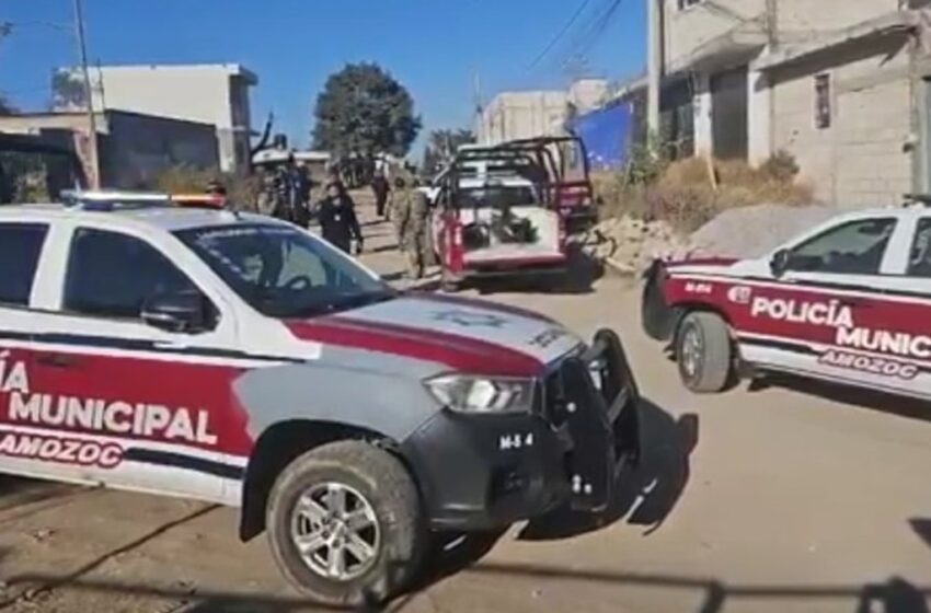  Macabro crimen en Amozoc: Dejan a presunto ladrón embolsado con mensaje amenazante