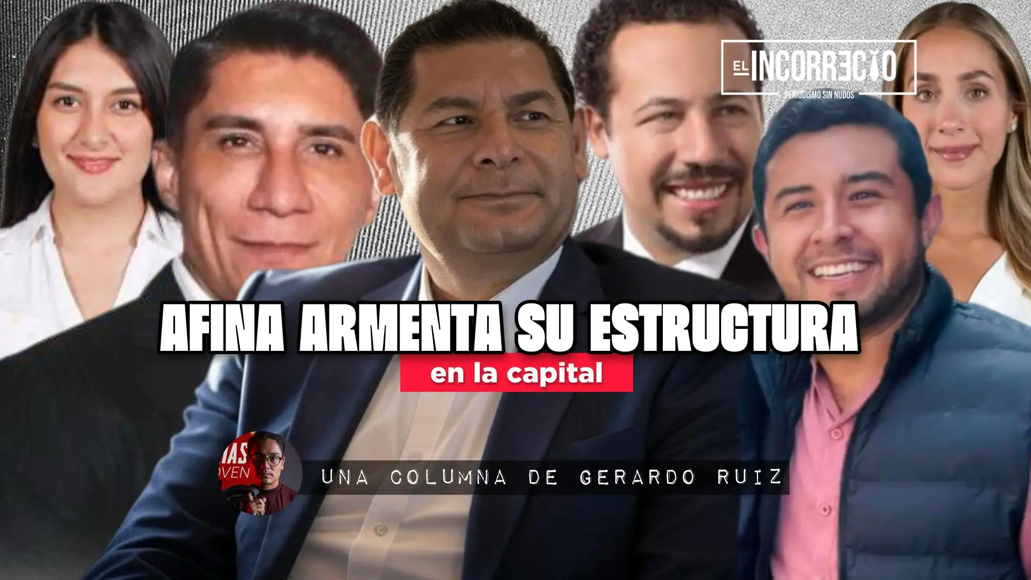 Afina Armenta su estructura en la capital