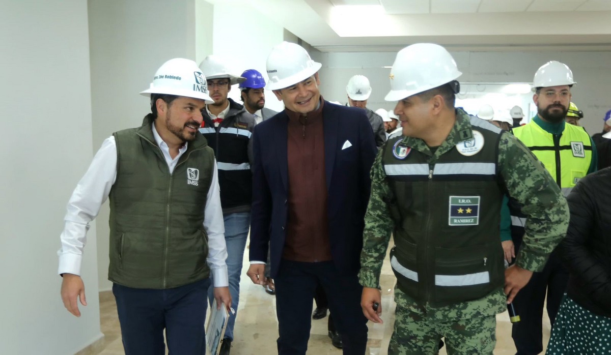 Armenta y Zoé Robledo recorren San Alejandro; así se ve por dentro