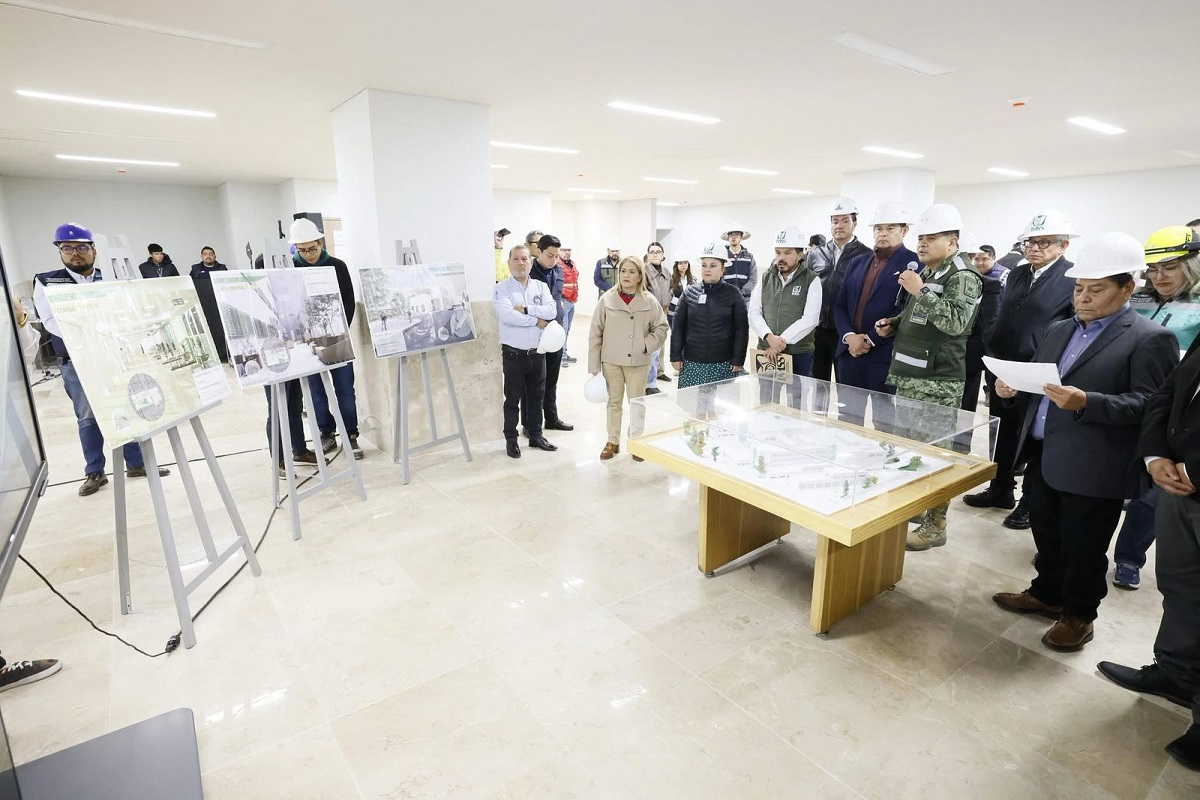 Armenta y Zoé Robledo recorren San Alejandro; así se ve por dentro