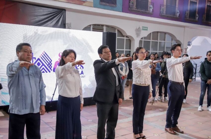  Autoridades auxiliares asumen cargo en San Andrés Cholula