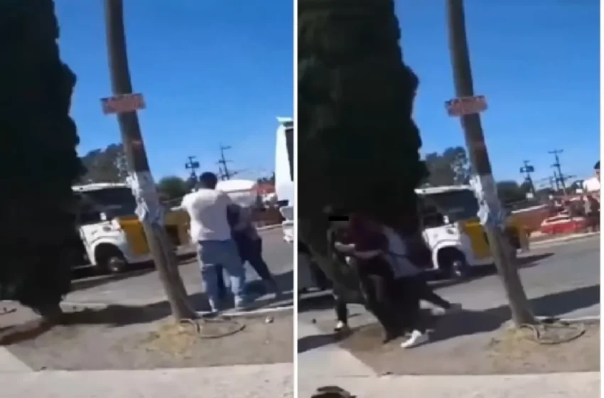  Chófer y checador de la ruta 68 le dan golpiza un estudiante