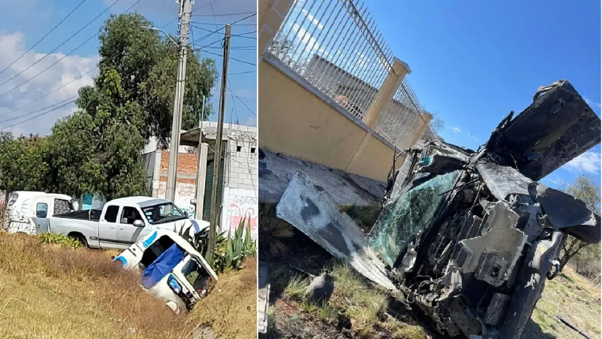 Dos muertos y dos heridos deja accidente en Acajete