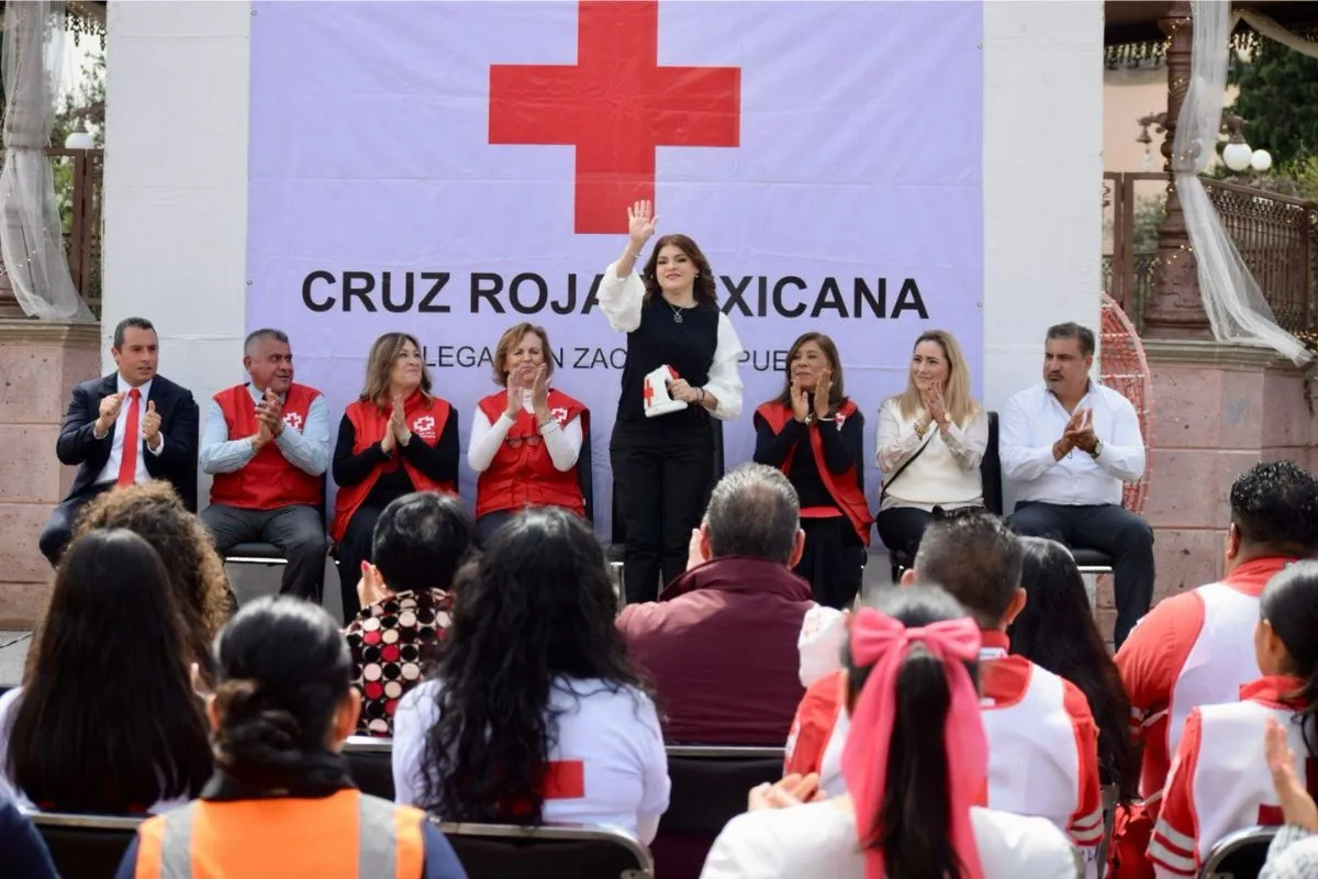 En Zacatlán inicia colecta de la Cruz Roja Mexicana Delegación Puebla: “seamos solidarios”, afirma Bety Sánchez