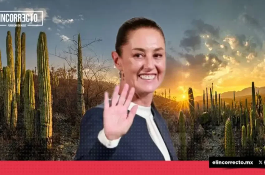  En un mes inicia pavimentación de carreteras de la Mixteca de Puebla, anuncia Sheinbaum
