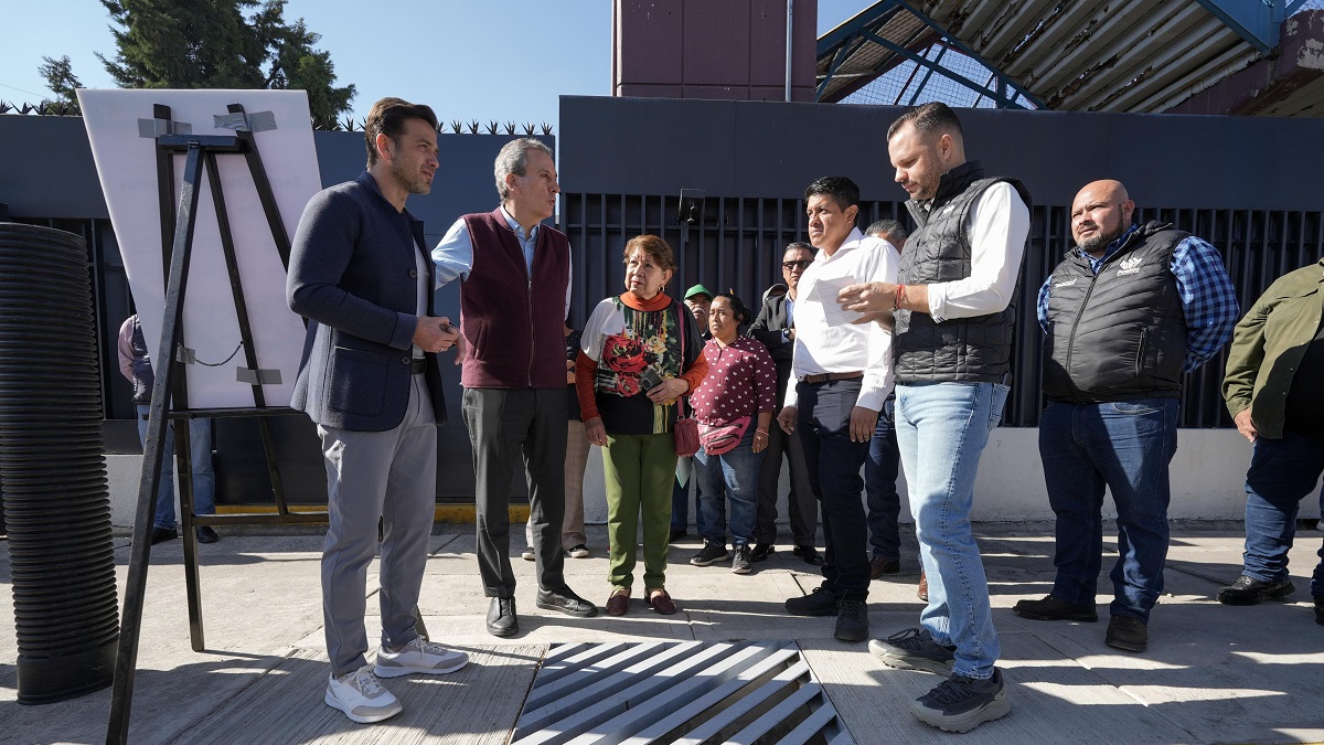 Entrega Pepe Chedraui Red de Alcantarillado Pluvial en la colonia Santa Cruz Los Ángeles