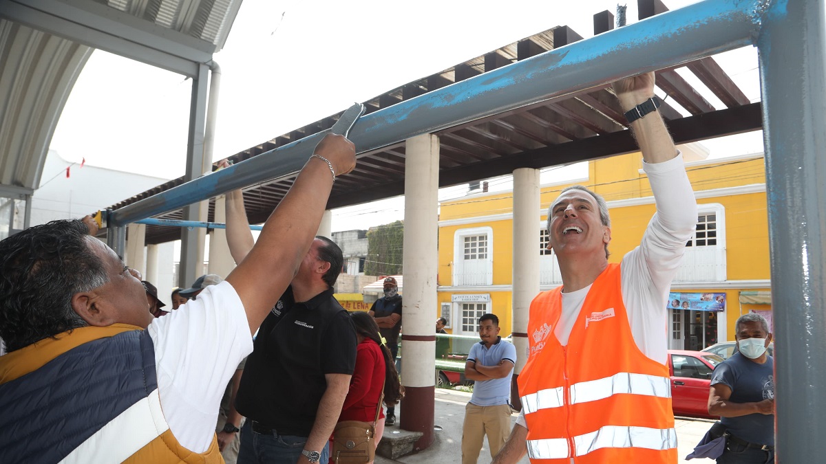 Fortalece Pepe Chedraui mantenimiento de espacios públicos en San Sebastián de Aparicio