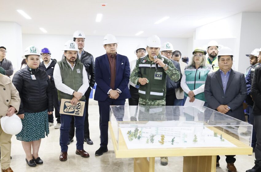  Gobierno de Claudia Sheinbaum avanza en la reconstrucción del Hospital San Alejandro