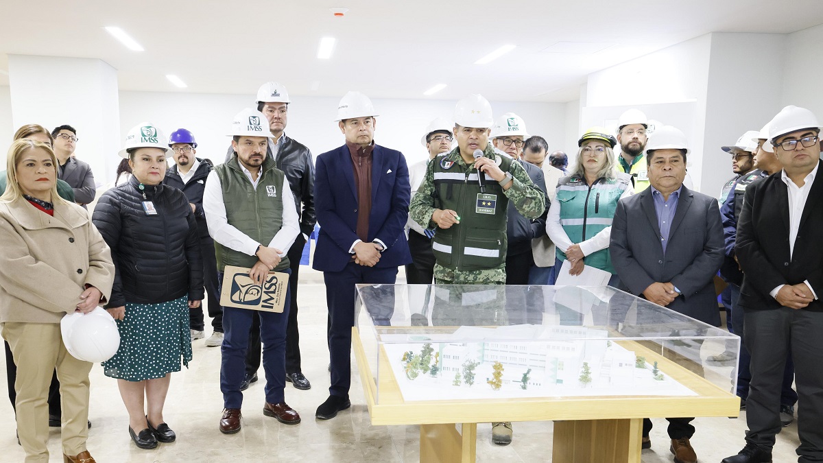 Gobierno de Claudia Sheinbaum avanza en la reconstrucción del Hospital San Alejandro