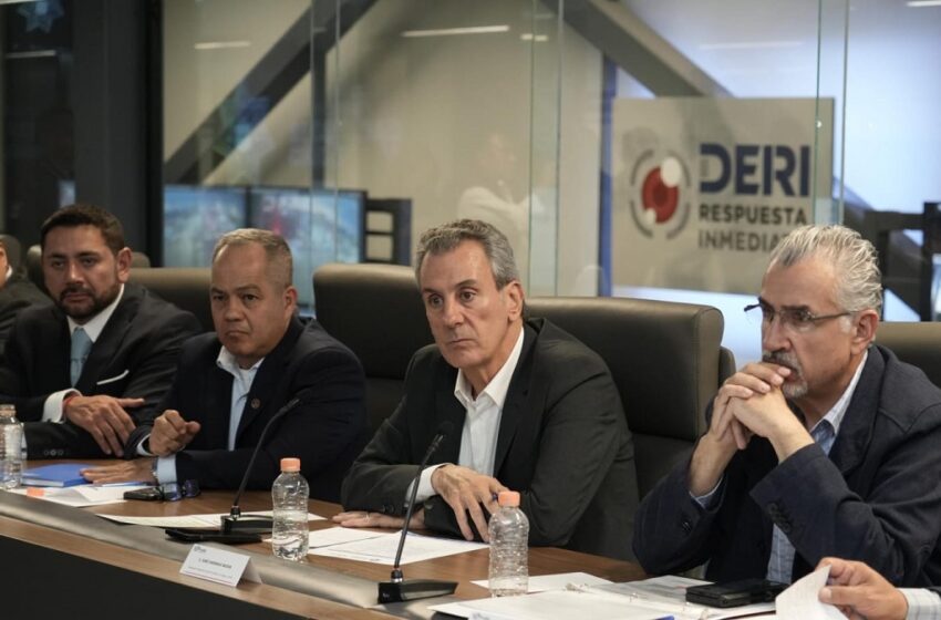  Gobierno de la Ciudad realiza Mesa de Seguridad para fortalecer acciones en la materia