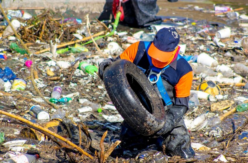  Gobierno de la Ciudad refuerza acciones de limpieza en los vasos reguladores “Puente Negro” y “El Santuario”
